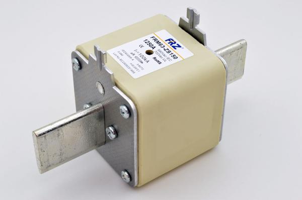Предохранитель быстродействующий, aR, 1250А, 690VAC, DIN3 FRM63-ZS150 690/700V 1250A AR FRZ на сайте frsielectric.ru