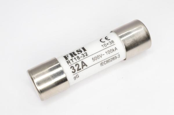 Предохранитель gG, 32А, 500В AC, 10x38мм RT18-32 500V 32A GG FRZ на сайте frsielectric.ru