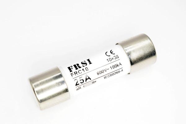 Предохранитель, Fast-acting, 25А, 600В AC, 10x38мм FRC10 600V 25A FA FRZ на сайте frsielectric.ru
