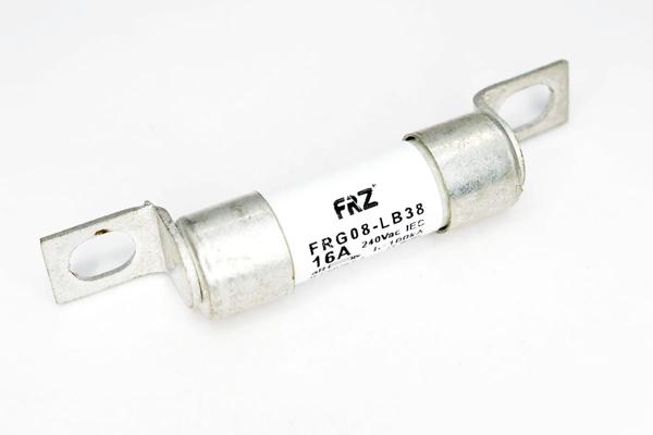 Предохранитель быстродействующий aR, 16А, 240В AC/150В DC FRG08-LB38 240V 16A AR FRZ на сайте frsielectric.ru