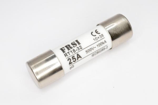 Предохранитель, gG, 25А, 500В AC, 10x38мм RT18-32 500V 25A GG FRZ на сайте frsielectric.ru
