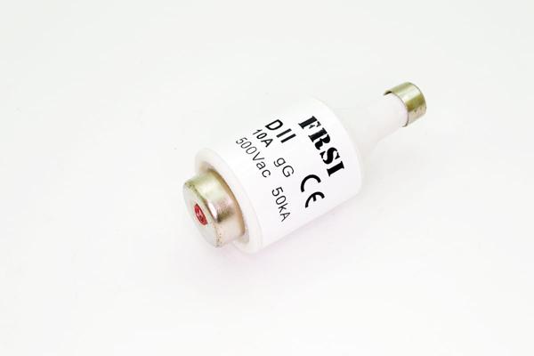 Предохранитель, gG, 10А, 500VAC, D2 DII 500V 10A FRZ на сайте frsielectric.ru
