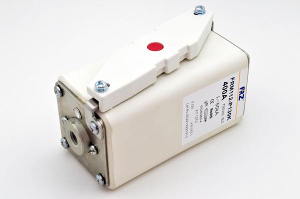 Предохранитель быстродействующий aR 750V DC, 400A FRM112-P130K DC750V400A gR FRZ на сайте frsielectric.ru