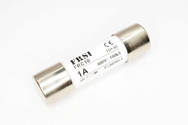Предохранитель Fast-acting, 1А, 600VAC, 10x38мм FRC10 600V 1A AR FRZ на сайте frsielectric.ru