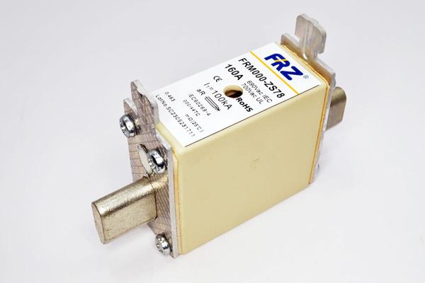 Предохранитель быстродействующий, aR, 160А, 690В AC, DIN000 FRM000-ZS78 690/700V 160A AR FRZ на сайте frsielectric.ru