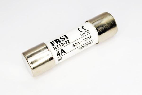 Предохранитель gG, 4А, 500В AC, 10x38мм RT18-32 500V 4A GG FRZ на сайте frsielectric.ru
