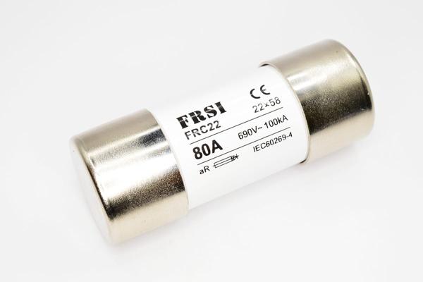 Предохранитель быстродействующий, aR, 80А, 690В AC, 22х58 мм FRC22 690/700V 80A AR FRZ на сайте frsielectric.ru