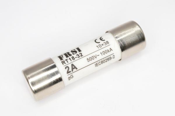 Предохранитель, gG, 2А, 500В AC, 10x38мм RT18-32 500V 2A GG FRZ на сайте frsielectric.ru