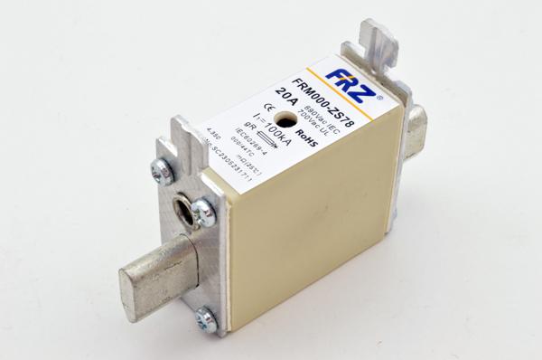 Предохранитель быстродействующий, gR, 25А, 690VAC, DIN000 FRM000-ZS78 690/700V 20A GR FRZ на сайте frsielectric.ru