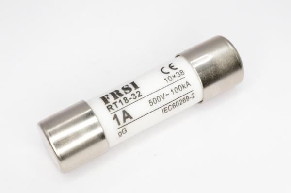 Предохранитель gG, 1А, 500В AC, 10x38мм RT18-32 500V 1A GG FRZ на сайте frsielectric.ru