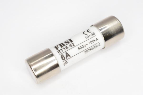 Предохранитель, gG, 6А, 500В AC, 10x38мм RT18-32 500V 6A GG FRZ на сайте frsielectric.ru