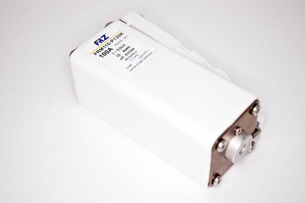 Предохранитель быстродействующий, aR, 750V DC, 100 FRM110-P130K DC750V100A aR FRZ на сайте frsielectric.ru
