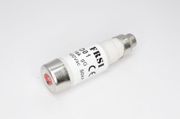 Предохранитель gG, 10А, 400В AC, D01 D01 400V 10A GG FRZ на сайте frsielectric.ru