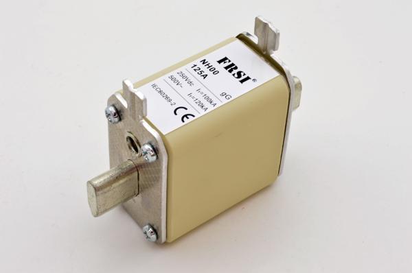 Предохранитель, gG, 125А, 500В AC, NH00 NH00 500V 125A GG FRZ на сайте frsielectric.ru