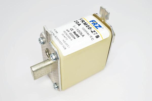 Предохранитель быстродействующий , aR, 20А, 1000В AC, DIN00 FRM00-Z78 1000V 20A AR FRZ на сайте frsielectric.ru