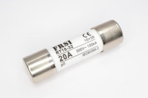 Предохранитель, gG, 20А, 500В AC, 10x38мм RT18-32 500V 20A GG FRZ на сайте frsielectric.ru