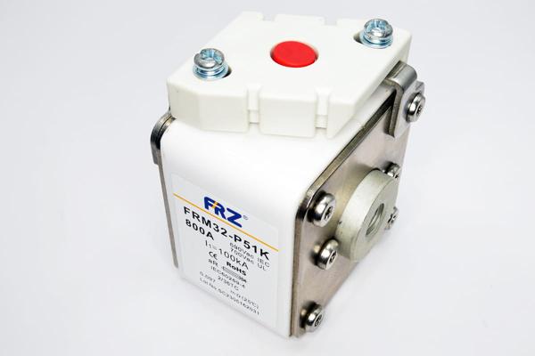 Предохранитель быстродействующий, aR, 800А, 690В AC, 2BKN/50 FRM32-P51K 690/700V 800A AR FRZ на сайте frsielectric.ru