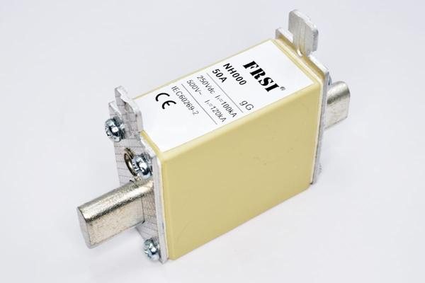 Предохранитель gG, 50А, 500VAC, NH000 NH000 500V 50A GG FRZ на сайте frsielectric.ru